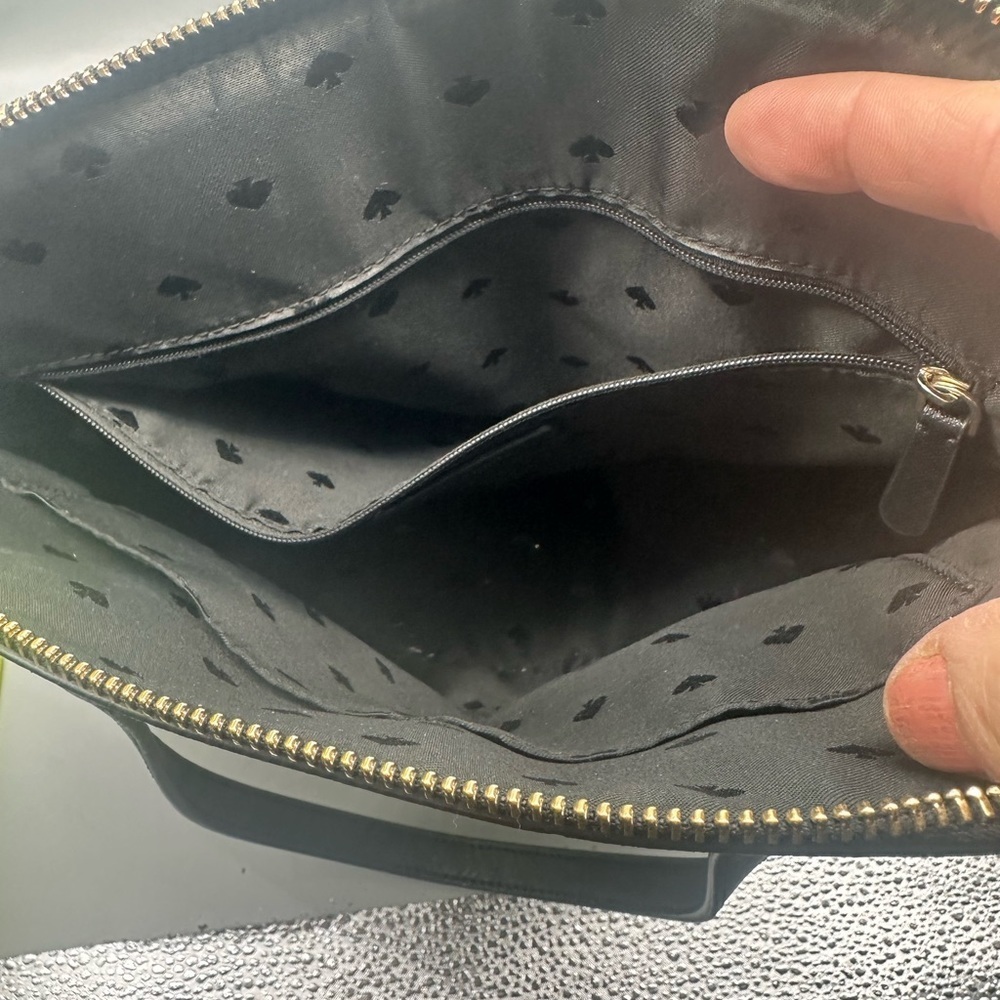 Kate Spade NY Patterson Dr black full zip satchel - Picture 4 of 14